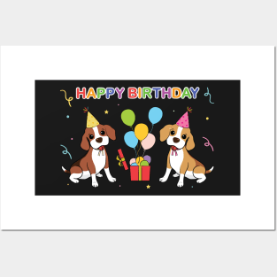 Dog Birthday Posters and Art